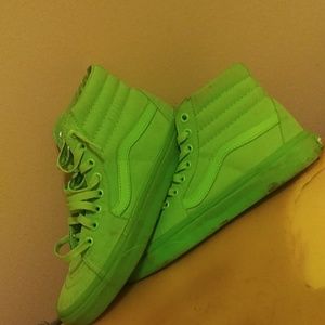 Neon Green Vans